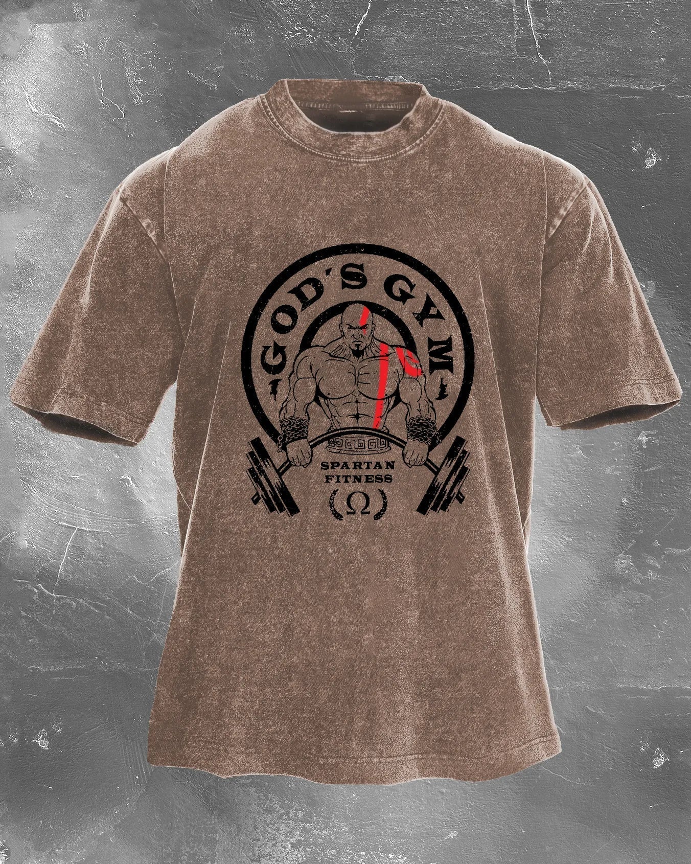 God's Gym Washed T-shirt